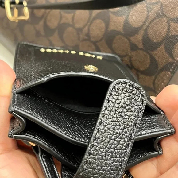 Marc Jacobs The Groove Pebble Leather Phone Crossbody Bag S107L01SP21 * Original - Picture 14 of 16